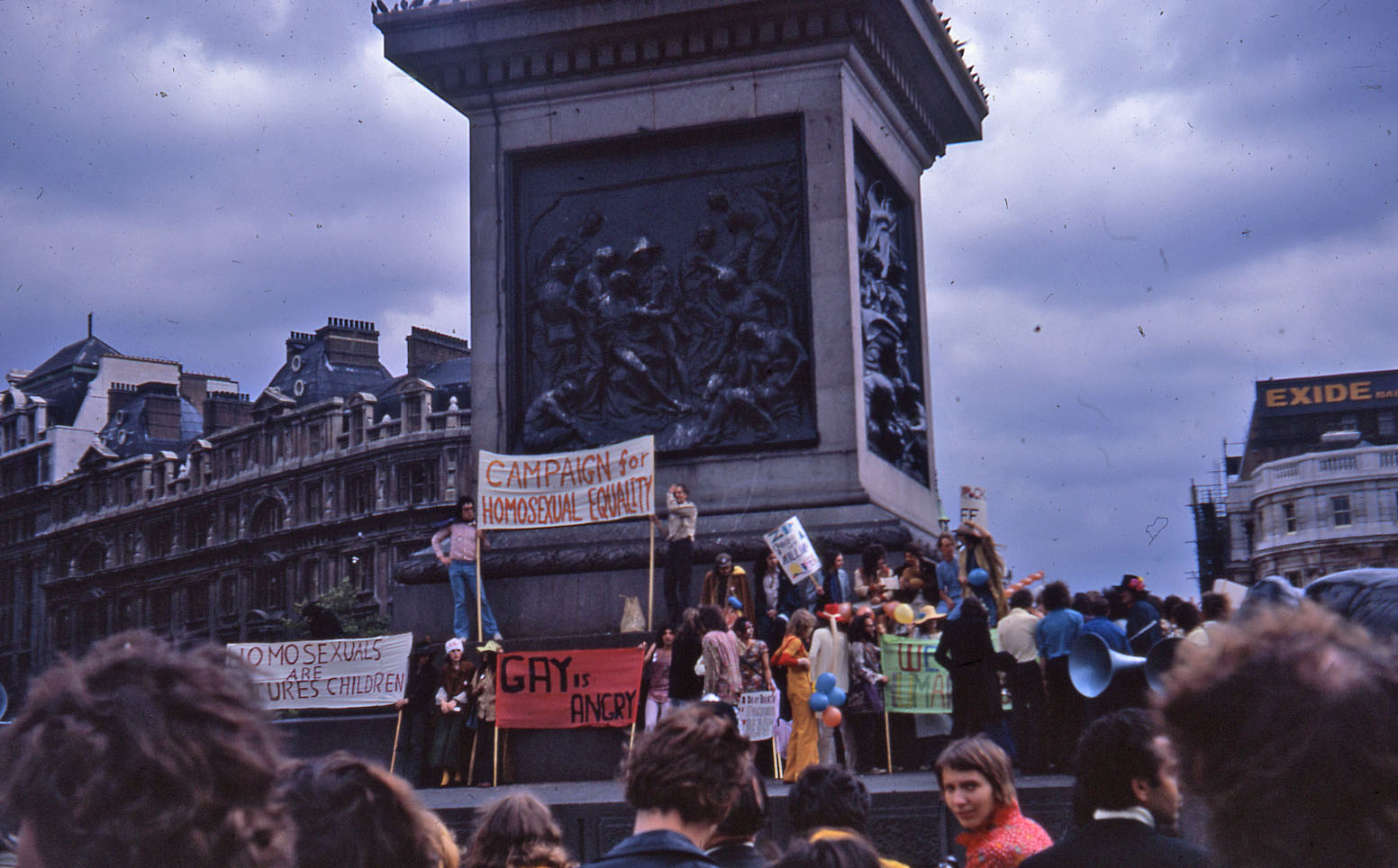 LQBTQ protest in the UK