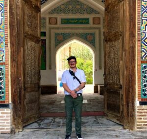 Matt Brown in Kokand, Uzbekistan